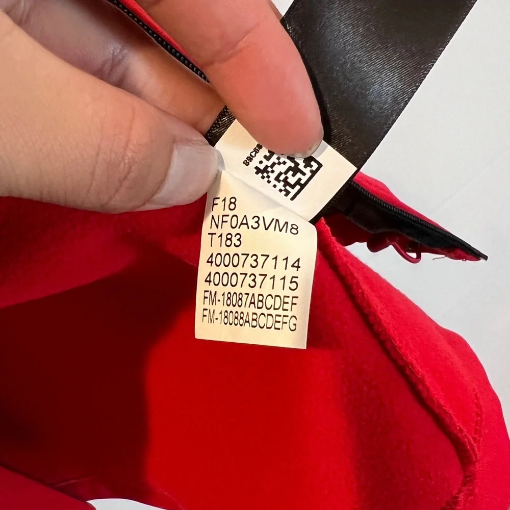 TNF The North Face Cinder 200 Red Size S NEW W/O Tags - Picture 6 of 7